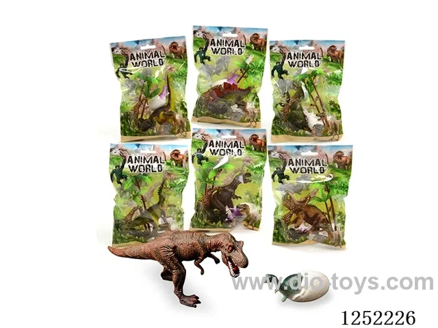 6 Simulation Dinosaurs