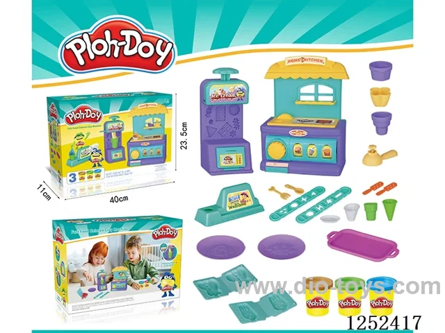 Coloured Clay Set
