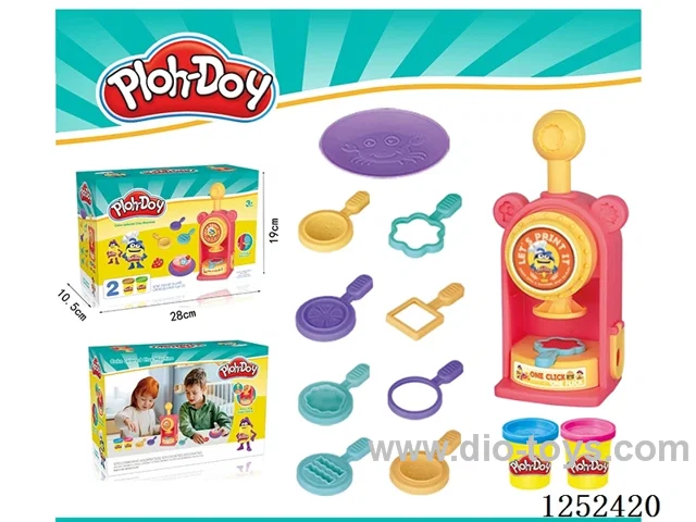 Coloured Clay Set
