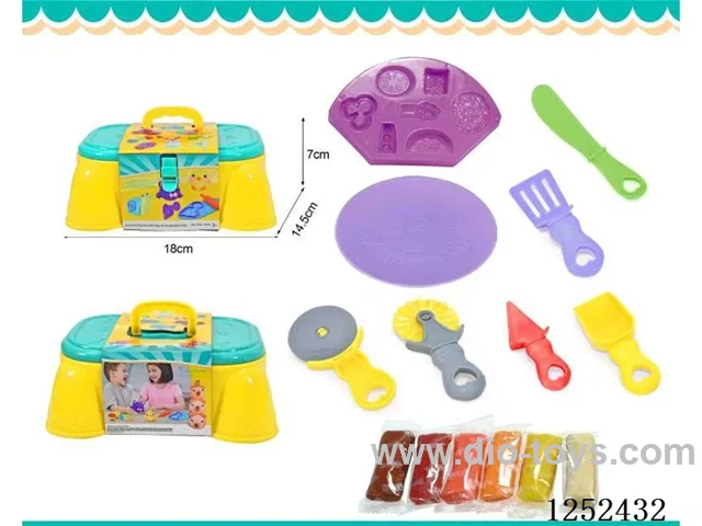 Coloured Clay Set