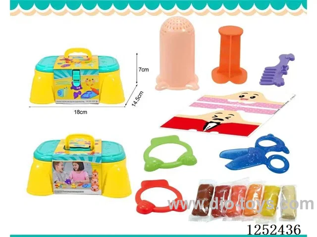 Coloured Clay Set