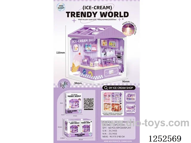 DIY ice cream parlour 16PCS