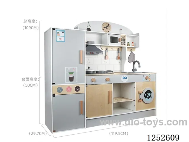 Wooden toy - Fridge Kitchen Model B