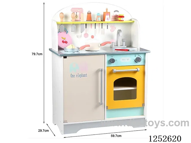 Wooden toy - Japanese Kitchen F-White
