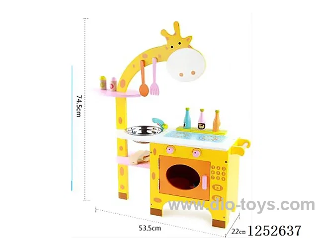 Wooden toy - Giraffe Kitchen