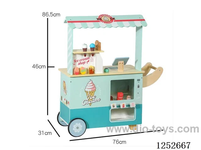 Wooden toy - Ice Cream Maker