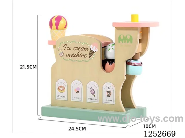 Wooden toy - Ice Cream Shop