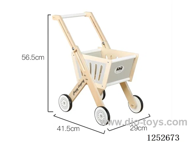 Wooden toy - Colourful Cart - Green