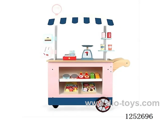 Wooden toy - Small Ice Cream Cart