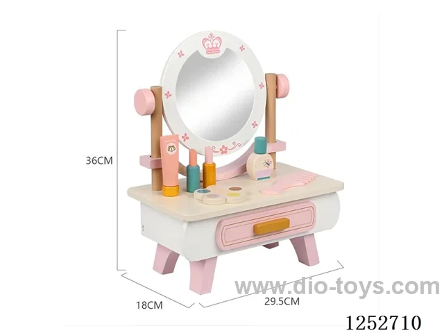 Wooden toy - Small Furniture 34 Piece Set