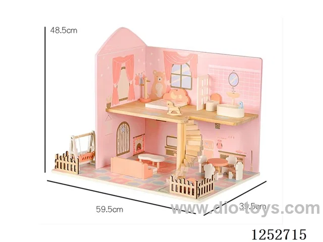 Wooden toy - Wooden House