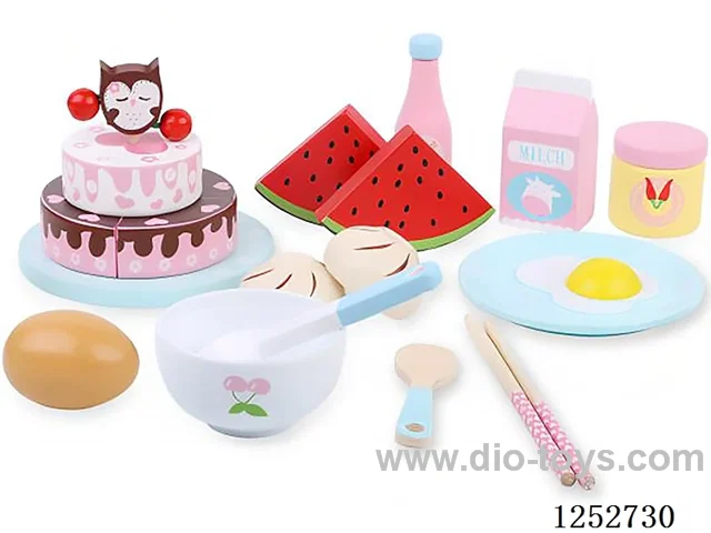 Wooden toy - Fruit Basket 12 Piece Set