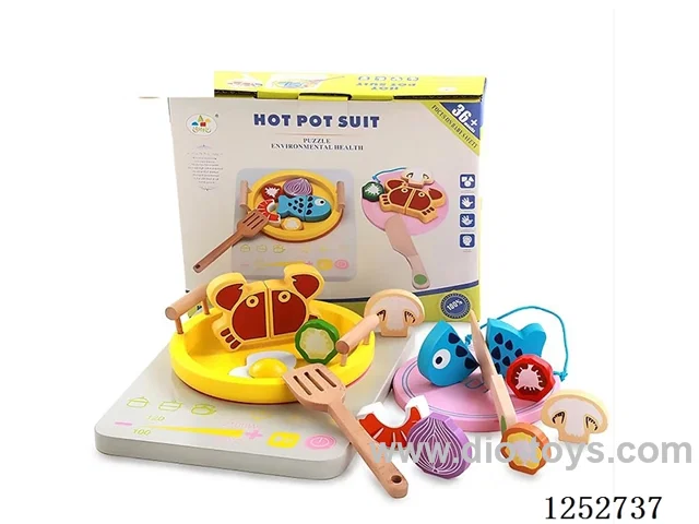 Wooden toy - Chopping and Cutting B