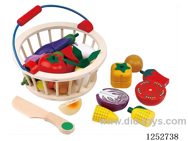 Wooden toy - Wooden Box Snack Set