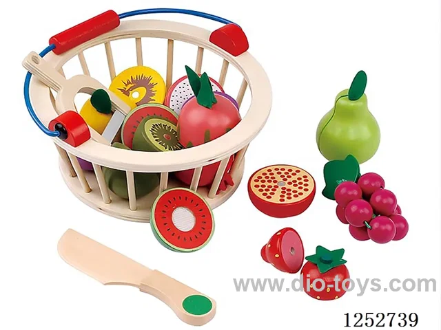 Wooden toy - Wooden Box Vegetable Set