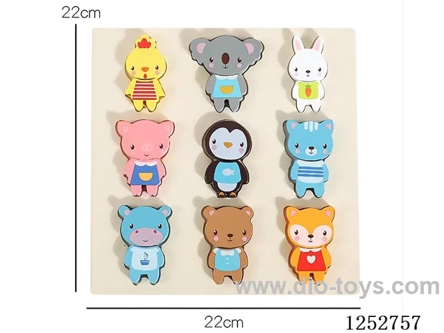 Wooden toy - Animal Puzzles