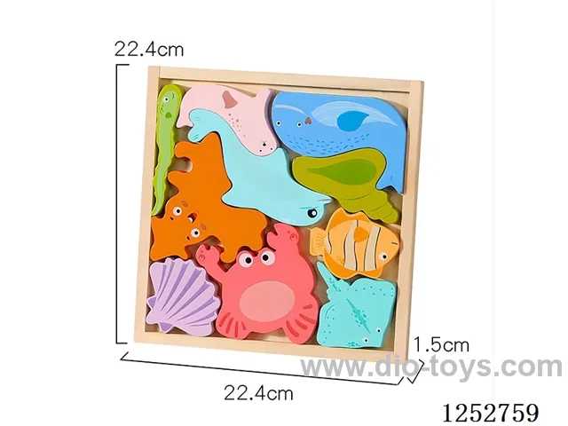 Wooden toy - Tetris Traffic Large