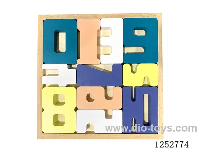 Wooden toy - Geometric Size Matching