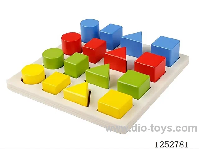 Wooden toy - four colours game