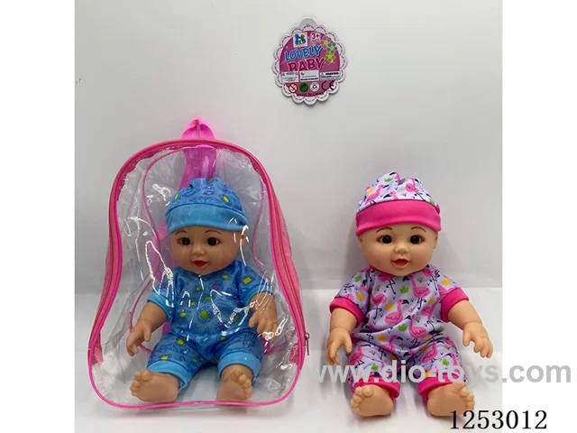 13 inch doll with 4 sound in PVC bag