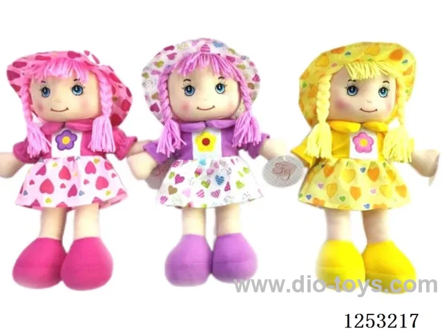 14 inch Cotton Filled Dolls