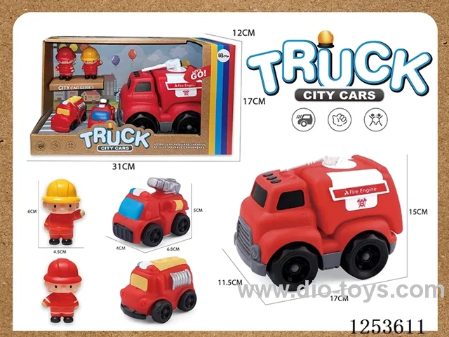 Fire Vinyl Vehicle Set