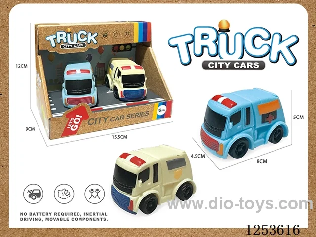 2PCS Ambulance Vehicle Set