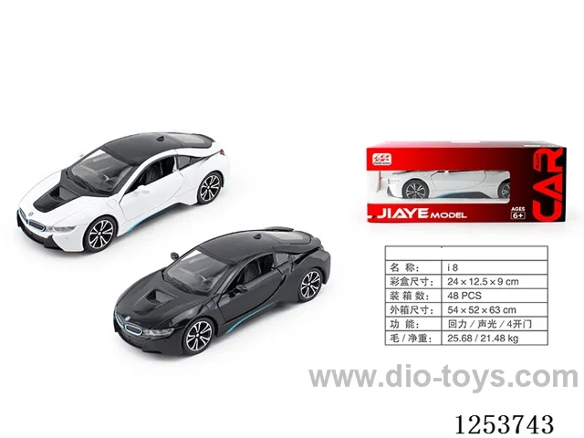 1:22 i8 pull back car W L/M