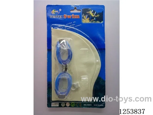 Swimming Goggles with Swimming Cap Set