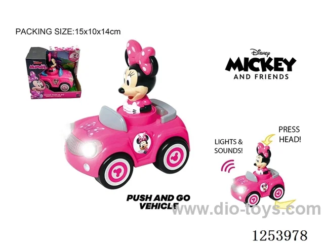Minnie 13cm Press Cart W L/M included battery