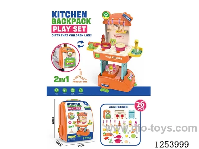 2-in-1 Storage Backpack: Cutlery Table