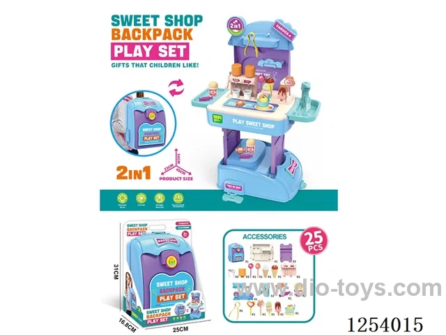 2-in-1 Storage Backpack Candy Table
