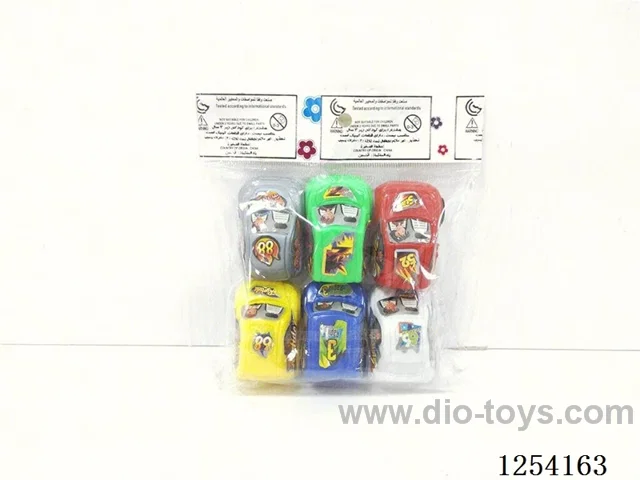 free wheel car 6PCS