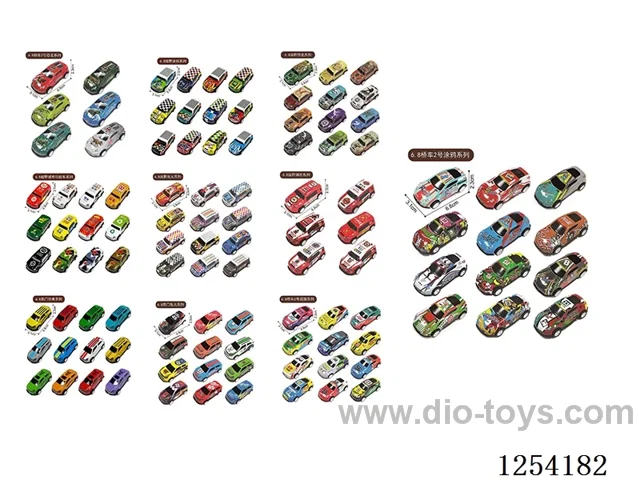 6.8 free wheel tin car