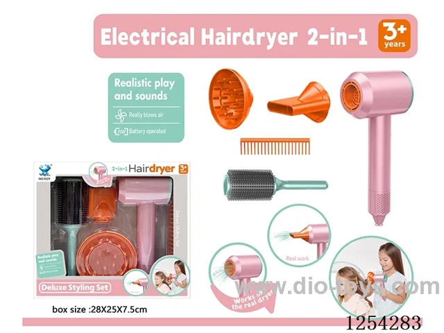 Electric Hair Dryer Grooming Set (breeze sound) not included battery
