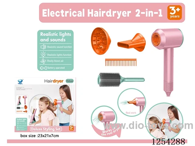 Electric Hair Dryer Grooming Set (breeze sound) not included battery