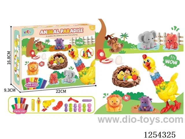 Colored clay set