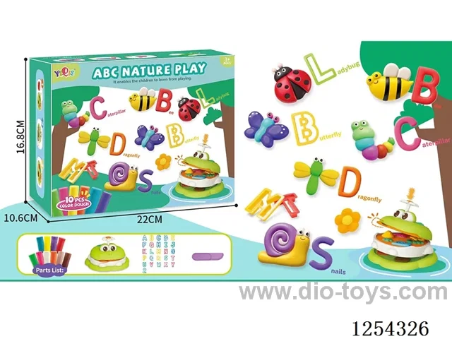 Colored clay set