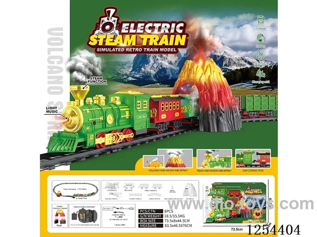 Classic Steam Charging Railway Train W L/M/spray/ included battery