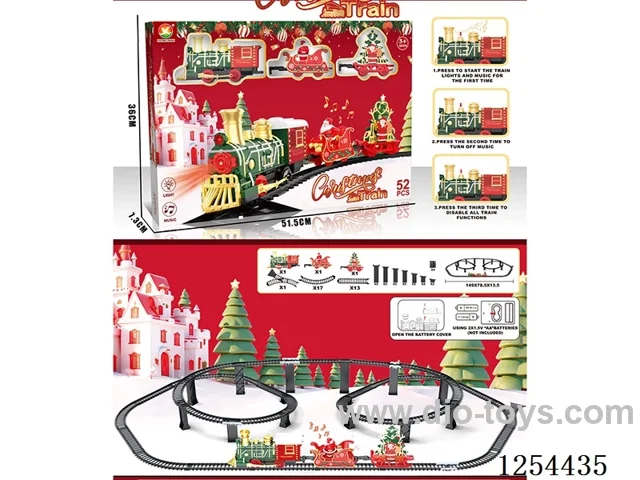 Classic Electric Railway Train (Christmas model) W L/M/songs not included battery