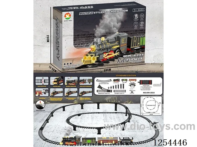 Classic Steam Electric Railway Train W L/M/spray/ not included battery