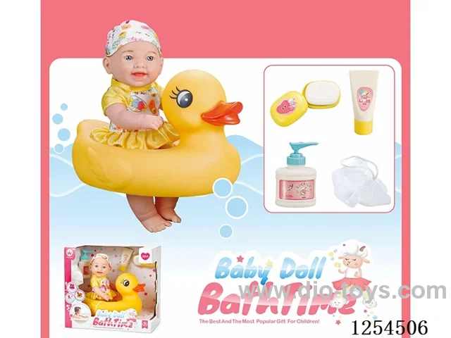 10 inch swimming ring + 10 inch doll