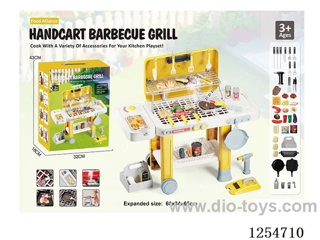 Grill + Seasoning W L/M/Spray/Sensor Igniter + UV Light Colour Change/Temperature Change Food