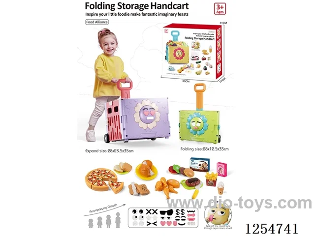 Folding Shopping Cart Set