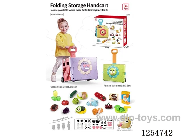 Folding Shopping Cart Set