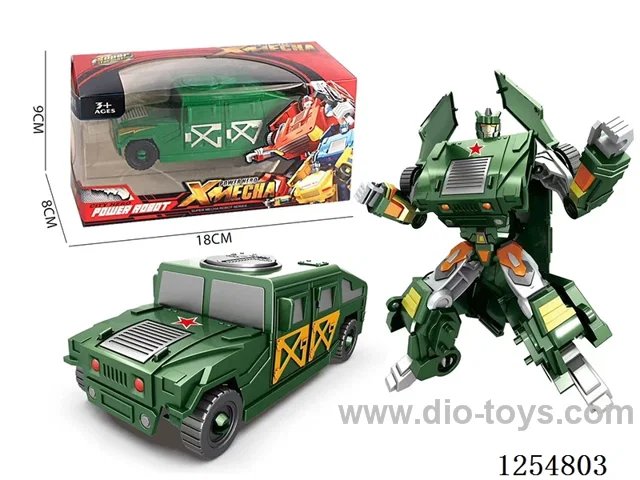 2-in-1 Car-Transforming Robot