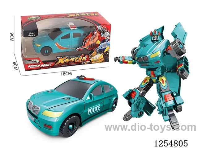 2-in-1 Car-Transforming Robot