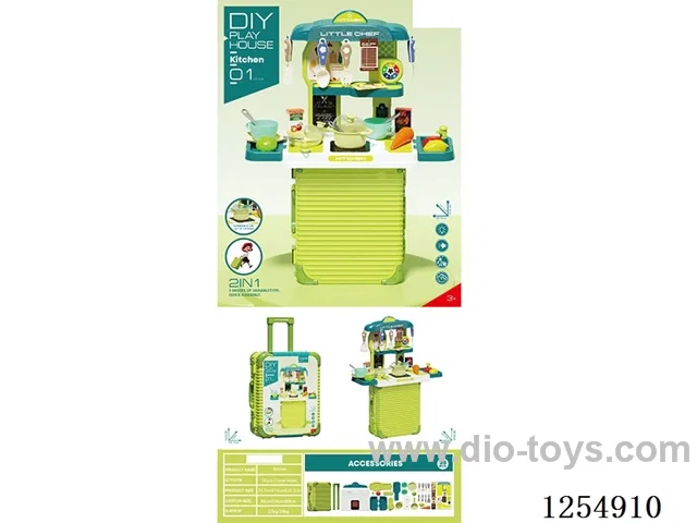 Large Trolley Case Kitchen Set