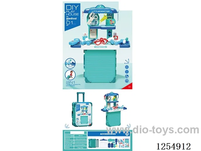 Large Trolley Case Medical Set