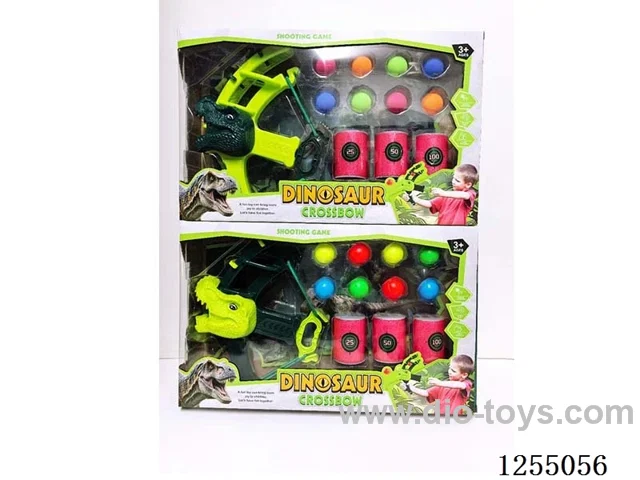 Dinosaur Ping Pong Bow and Arrow Set (PP Balls)